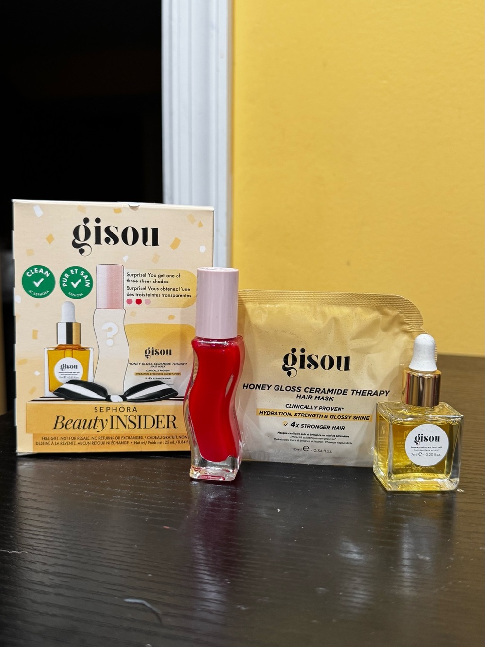 Gisou “The Honey Hive” 3-Piece Set, a 2026 Sephora Beauty Insider Birthday Gift